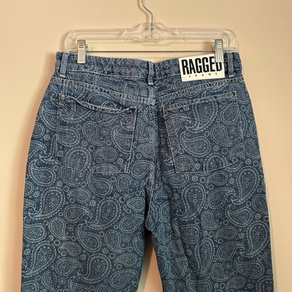 Ragged Priest Paisley Print Jeans Size 32 — image 5 of 8